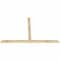 Ekena Millwork Portland Rough Sawn Timber Gable Bracket, Douglas Fir, 84"W x 53"H x 2"D x 4"F, 15/12 Pitch GBW084X53X0204POR00RDF - alternate 2